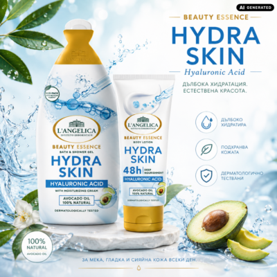 ПАКЕТ L'ANGELICA "Beauty Ritual – Hydra Skin – Интензивна хидратация"